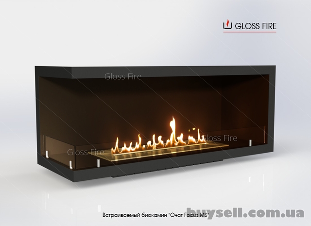 Вбудований біокамін «Очаг 1000 MS-арт.006» Gloss Fire