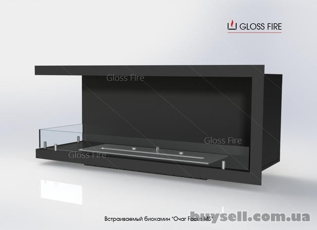 Вбудований біокамін «Очаг 1000 MS-арт.006» Gloss Fire
