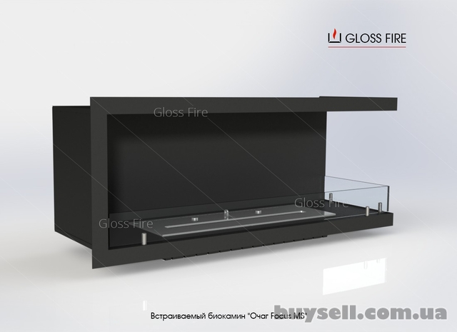 Вбудований біокамін «Очаг 1000 MS-арт.007» Gloss Fire