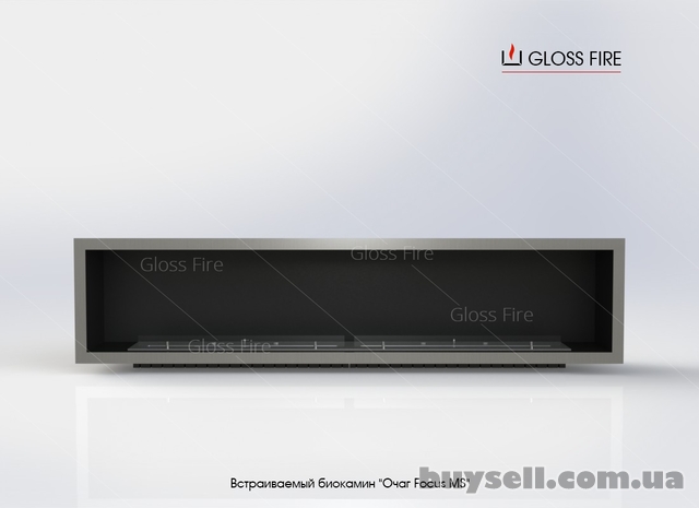Вбудований біокамін «Очаг 1000 MS-арт.008» Gloss Fire