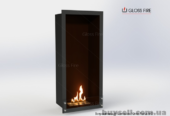 Вбудований біокамін «Очаг 1000 MS-арт.009» Gloss Fire