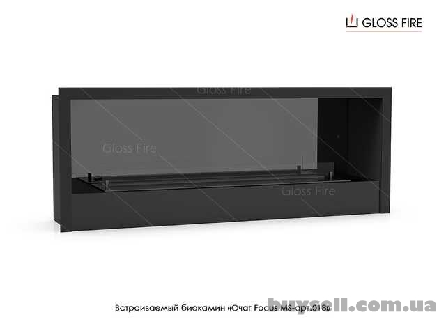 Вбудований біокамін «Очаг 1000 MS-арт.018» Gloss Fire