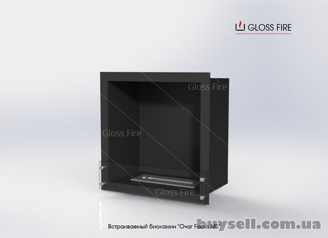 Вбудований біокамін «Очаг 600 MS-арт.010» Gloss Fire