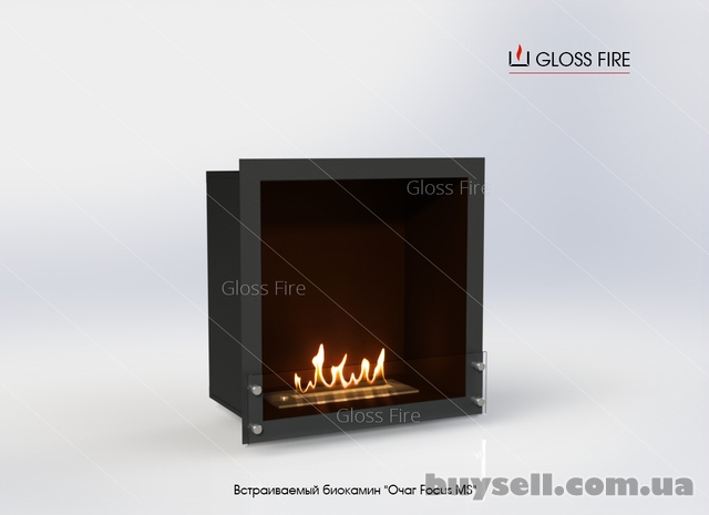 Вбудований біокамін «Очаг 600 MS-арт.010» Gloss Fire