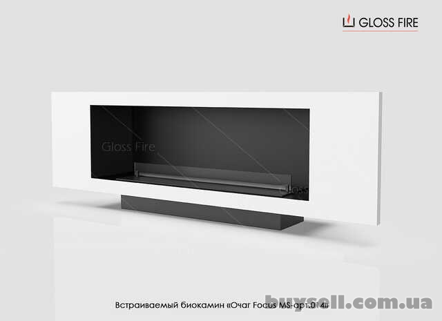 Вбудований біокамін «Очаг MS-арт.014» Gloss Fire