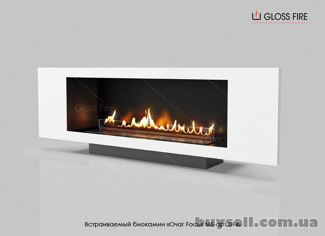 Вбудований біокамін «Очаг MS-арт.014» Gloss Fire