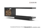 Вбудований біокамін Очаг Дровница 1200 – арт.022 Gloss Fire