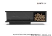 Вбудований біокамін Очаг Дровница 1200 – арт.026 Gloss Fire