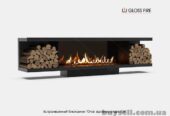 Вбудований біокамін Очаг Дровница 1300 – арт.024 Gloss Fire