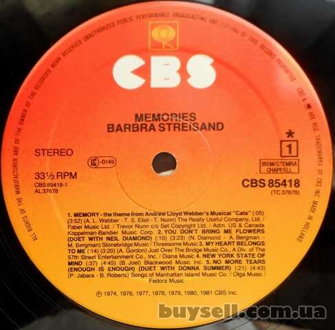 Виниловая пластинка Barbra Streisand