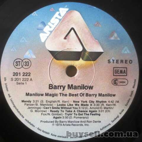 Виниловая пластинка Barry Manilow – The Best Of Barry Manilow