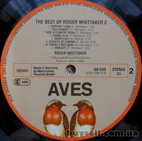 Виниловая пластинка Roger Whittaker – The Best Of Roger Whittaker 2