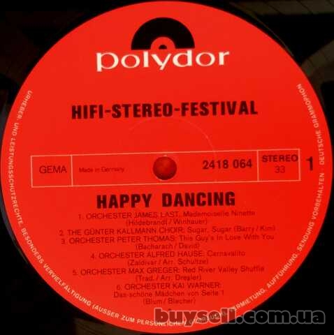 Виниловая пластинка сборник Hifi-Stereo Festival – Happy Dancing