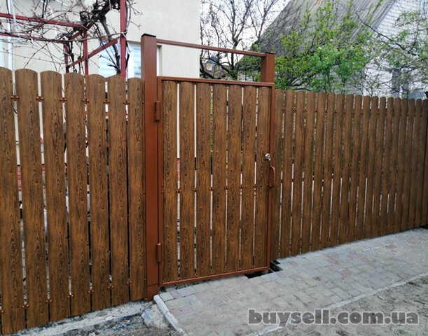 Забор из сетки, забор из профнастила (Киев, Киевская область)