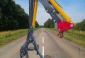 Тракторний гідравлічний кран маніпулятор