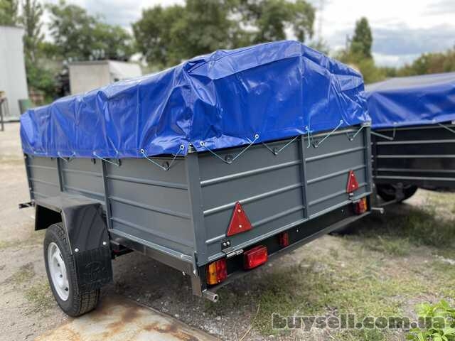 Автомобільний причіп 2500х1500х500 посиленй від заводу
