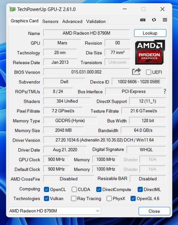 Ноутбук Dell Latitude E6540