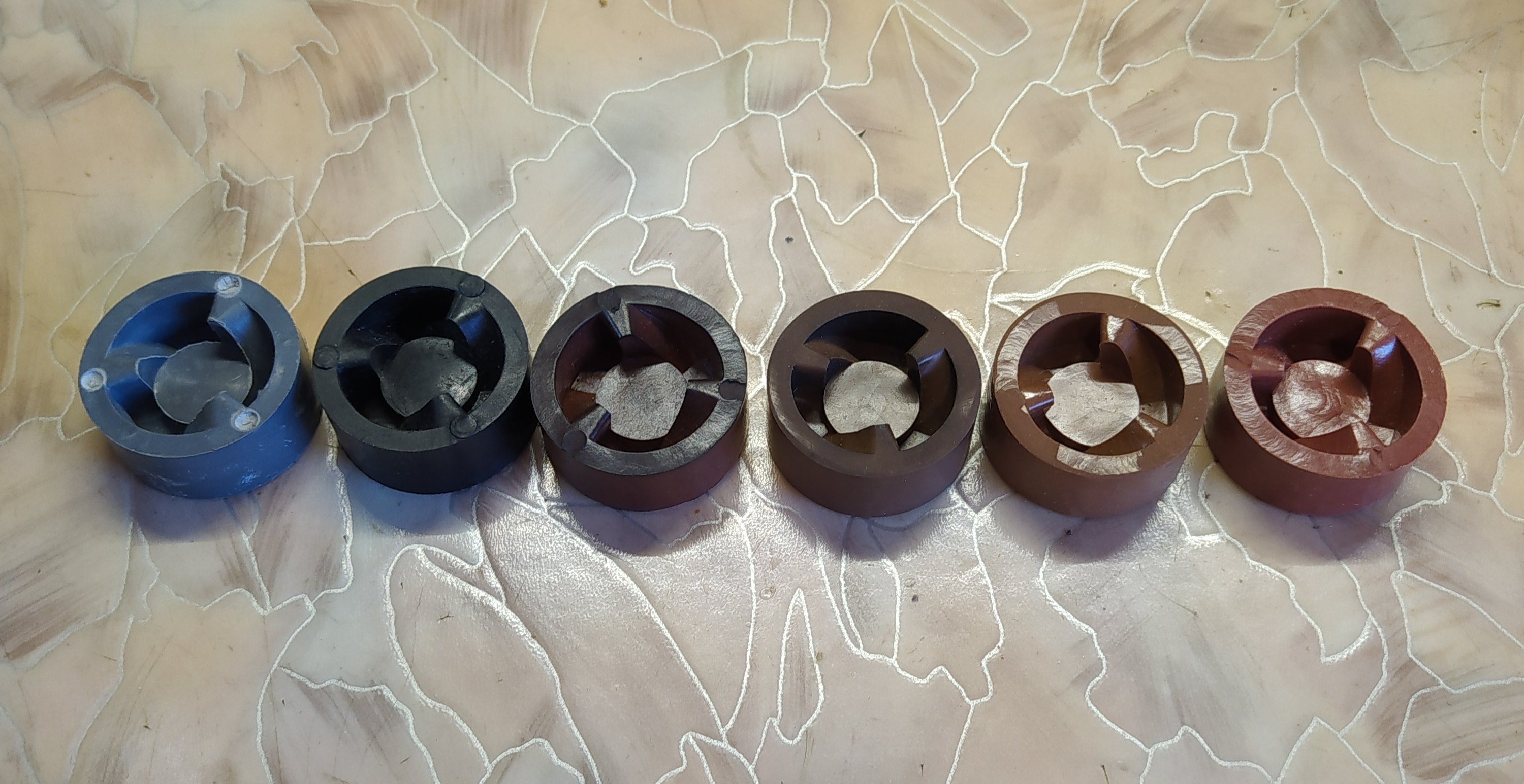 Полумуфта ведущая и ведомая для кухонных комбайнов Мрия 2м