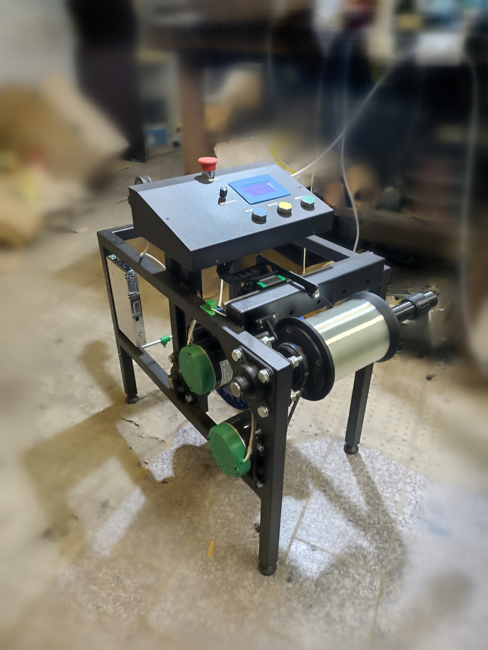 Намоточный станок оптоволокна,  лески,  тонкой проволоки