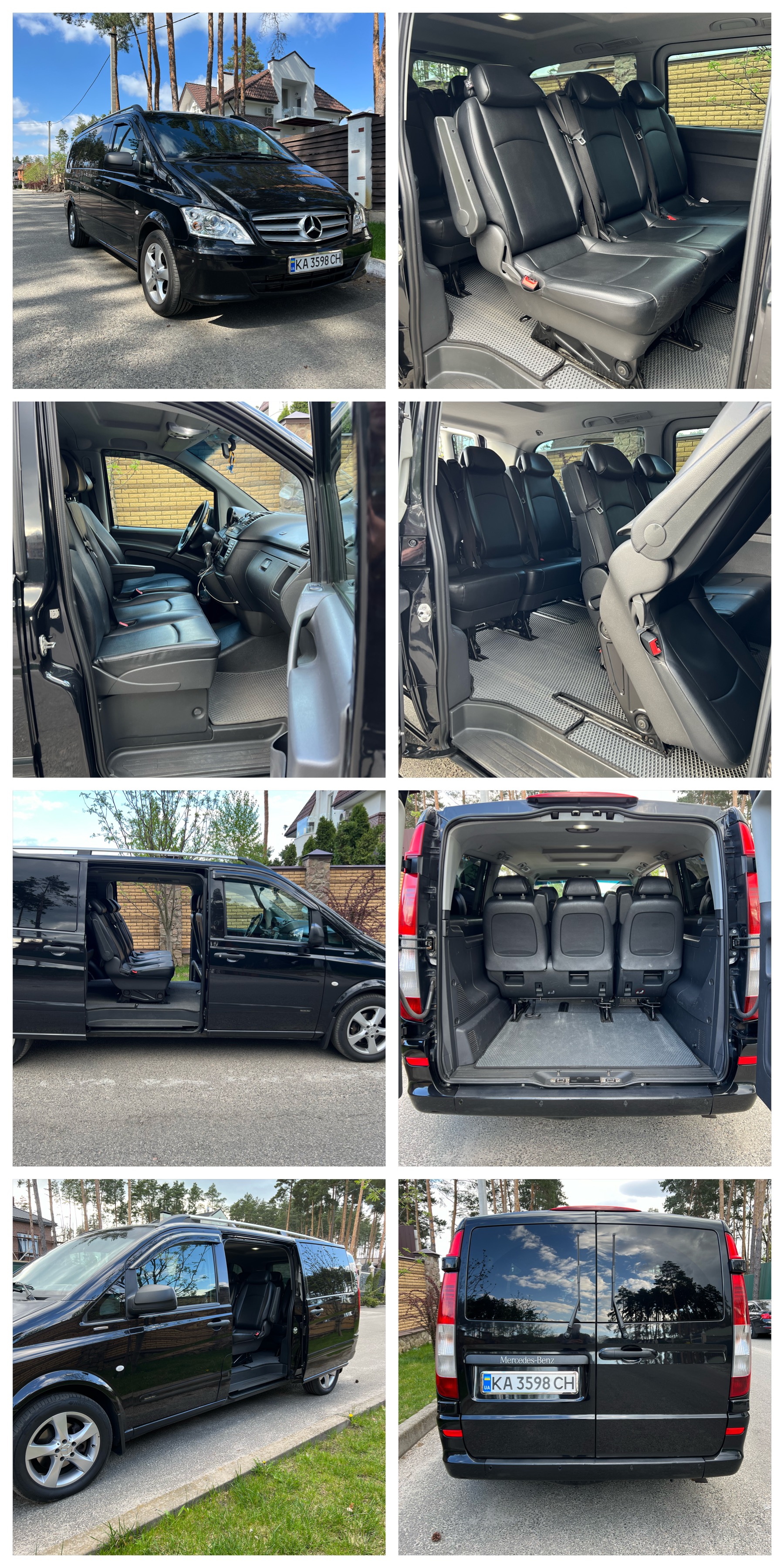 Пассажирские перевозки микроавтобусом Мерседес 8 мест