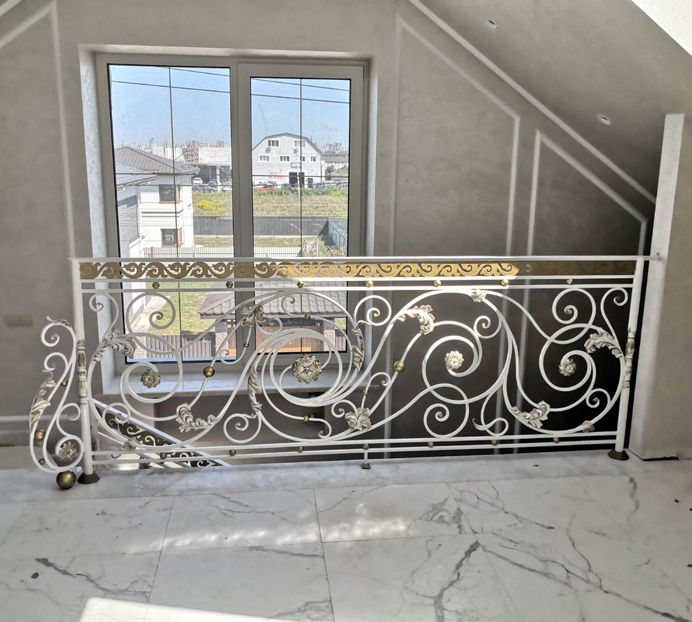 Балконные и лестничные перила, козырьки, навесы