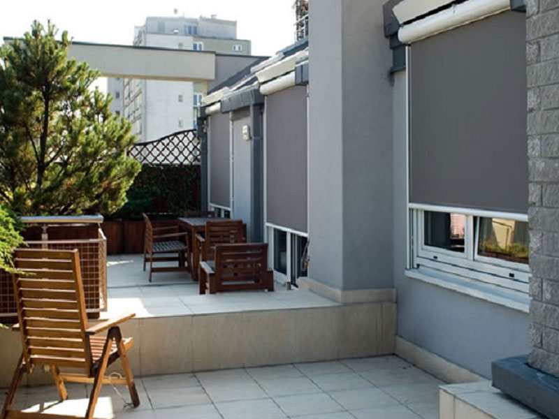 Зовнішні рулонні штори