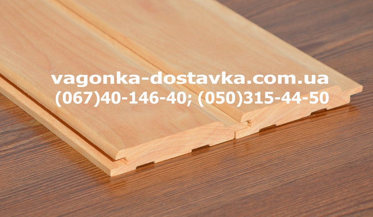 Вагонка Прилуки сосна,  ольха,  липа