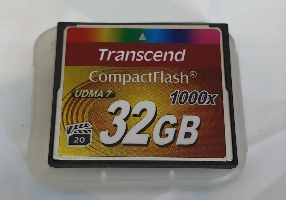 Карта памяти Transcend Compact Flash 32gb 1000x