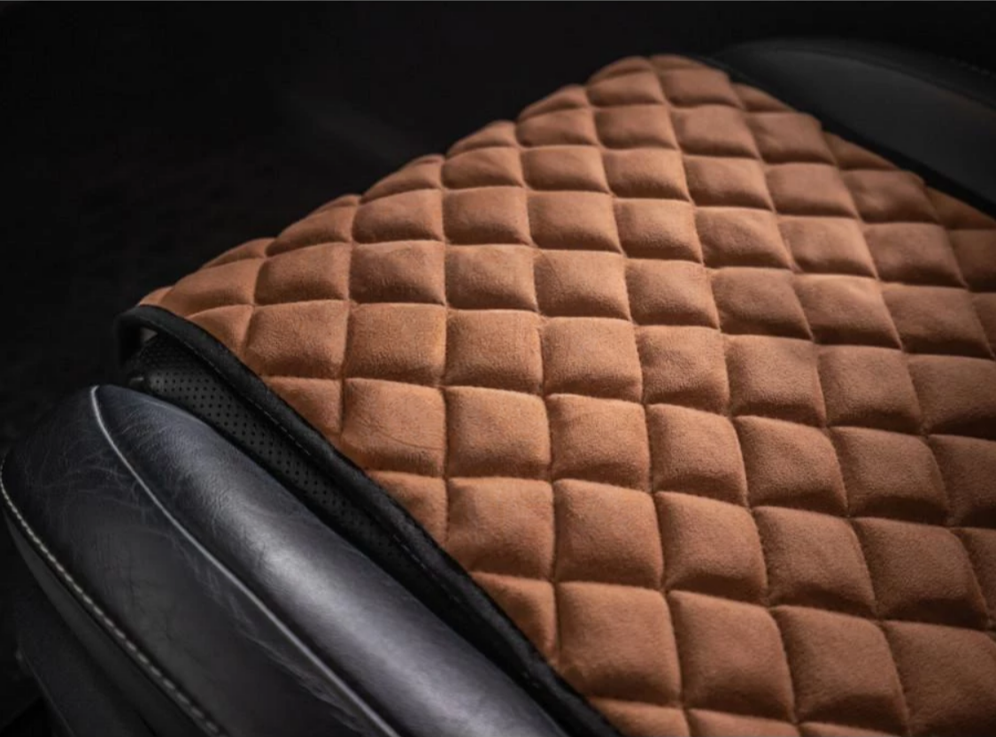 Накидки на передні сидіння із замші Коричневий колір