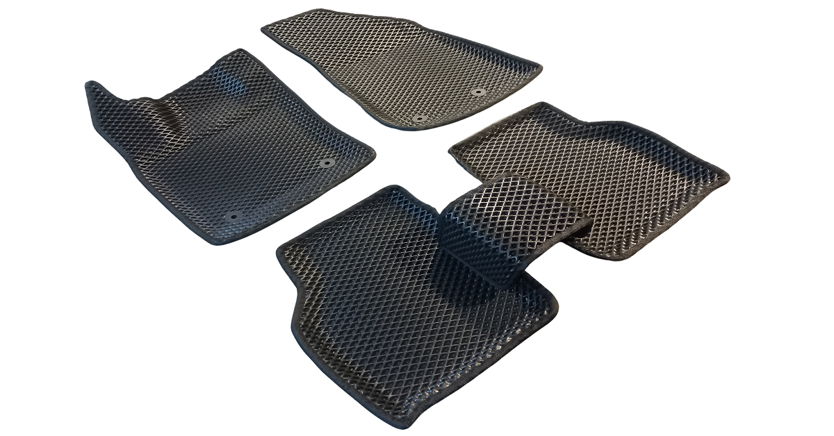 3D коврики EVA в салон Daewoo