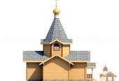 Ціна зрубу дерев’яної церкви та будинку під ключ