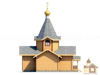 Ціна зрубу дерев’яної церкви та будинку під ключ