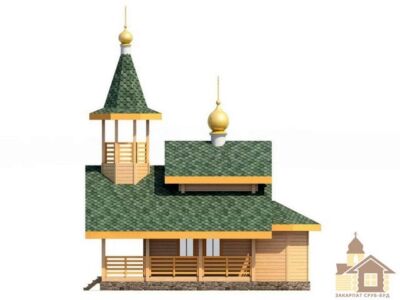 Зруби церков з колоди під ключ