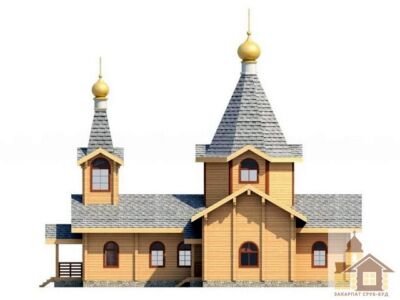 Ціна зрубу дерев’яної церкви та будинку під ключ