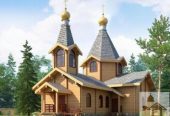Ціна зрубу дерев’яної церкви та будинку під ключ