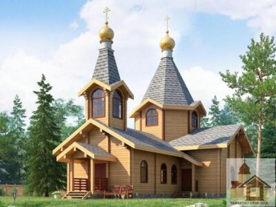 Ціна зрубу дерев’яної церкви та будинку під ключ