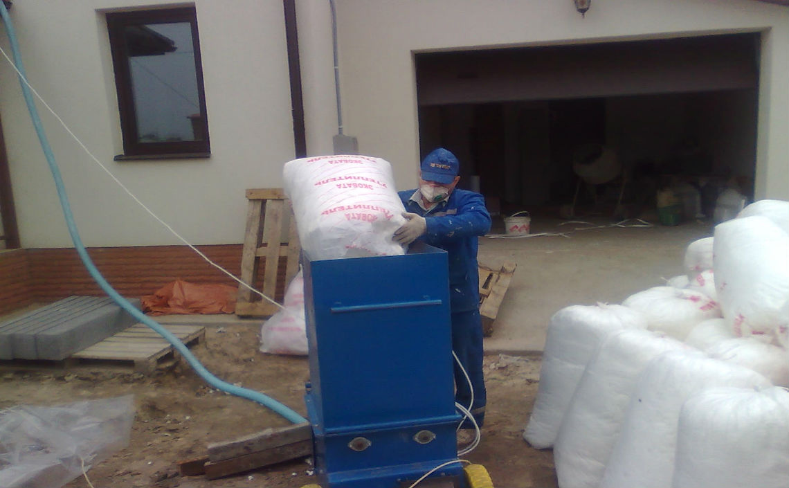 Целюлозний утеплювач Ековата