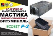 Битуминоль Р-2 Ecobit мастика кислотоупорная ТУ 36-2292-80