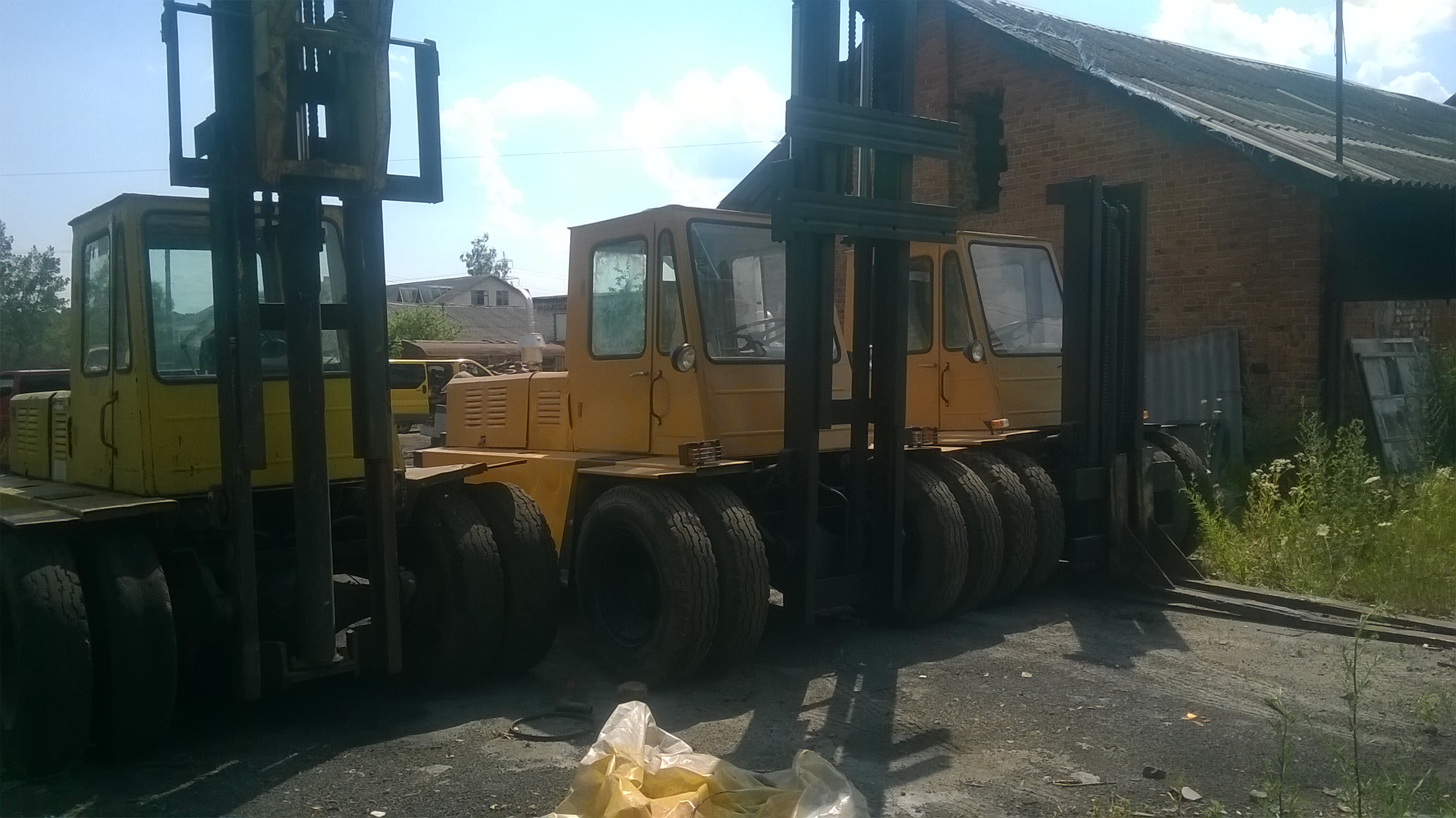 Львівський автонавантажувач,після ремонту