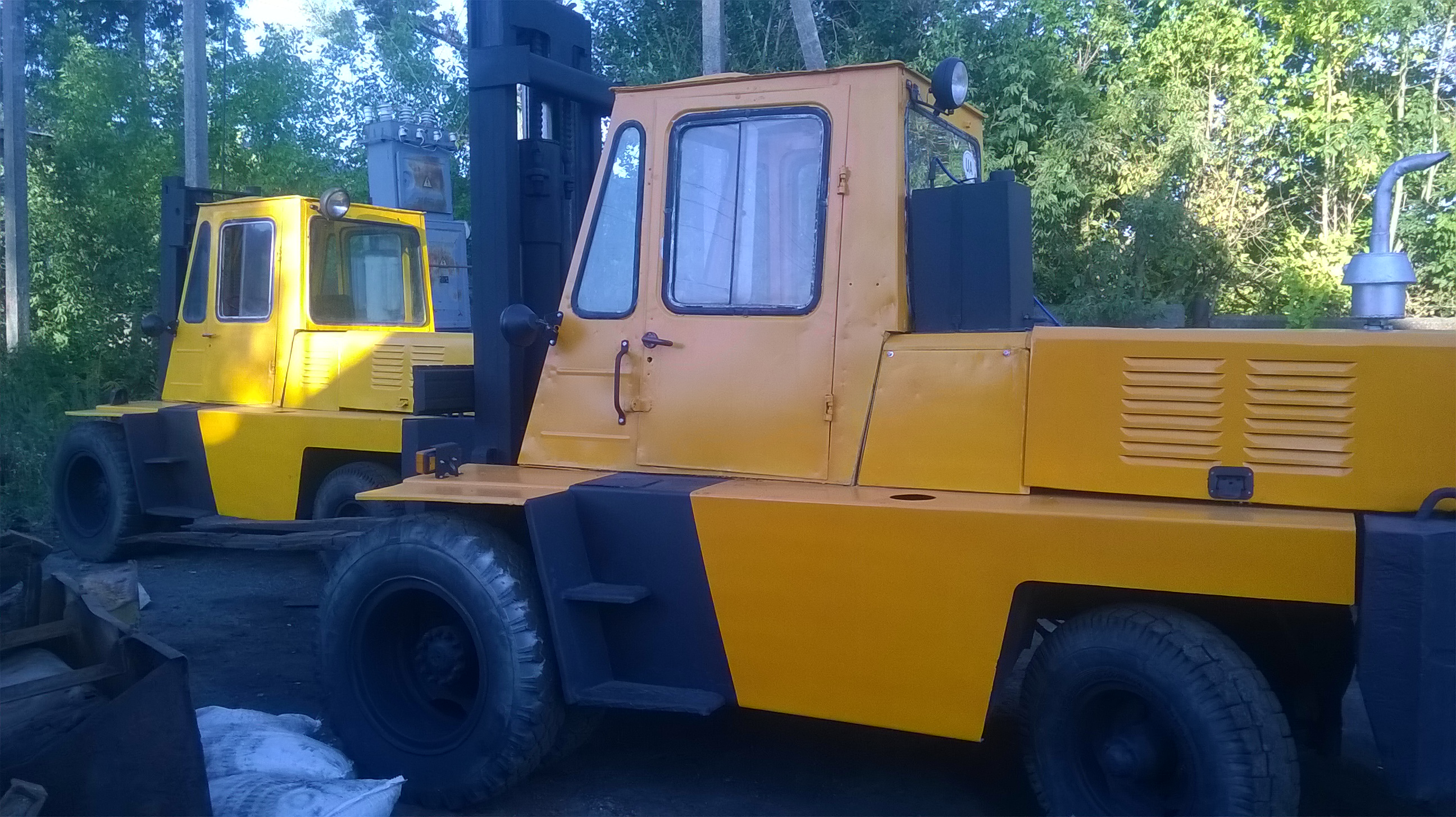 Львівський автонавантажувач,після ремонту