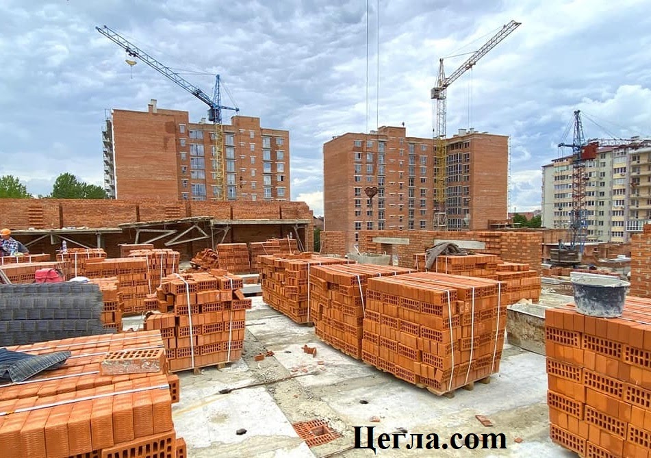 Цегла півторачка та одинарна М-100 (Кирпич)