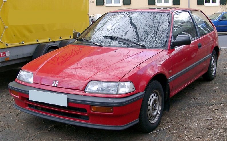 Крышка багажника Хонда Цивик,  88-91гг.