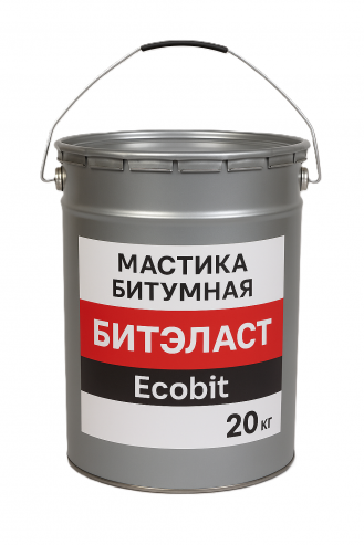 Мастика бітумна БІТЕЛАСТ – БІТУМНИЙ EКОБIТ 20 кг