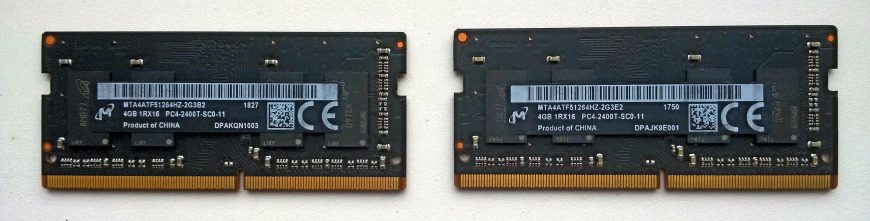 Модул памяти плата ОЗУ Micron Crucial DDR4 2400mhz RAM DRAM 4GB SO-Dimm CL17