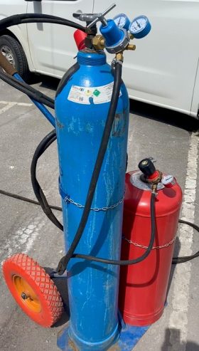 Комплект газозварювальника, пост