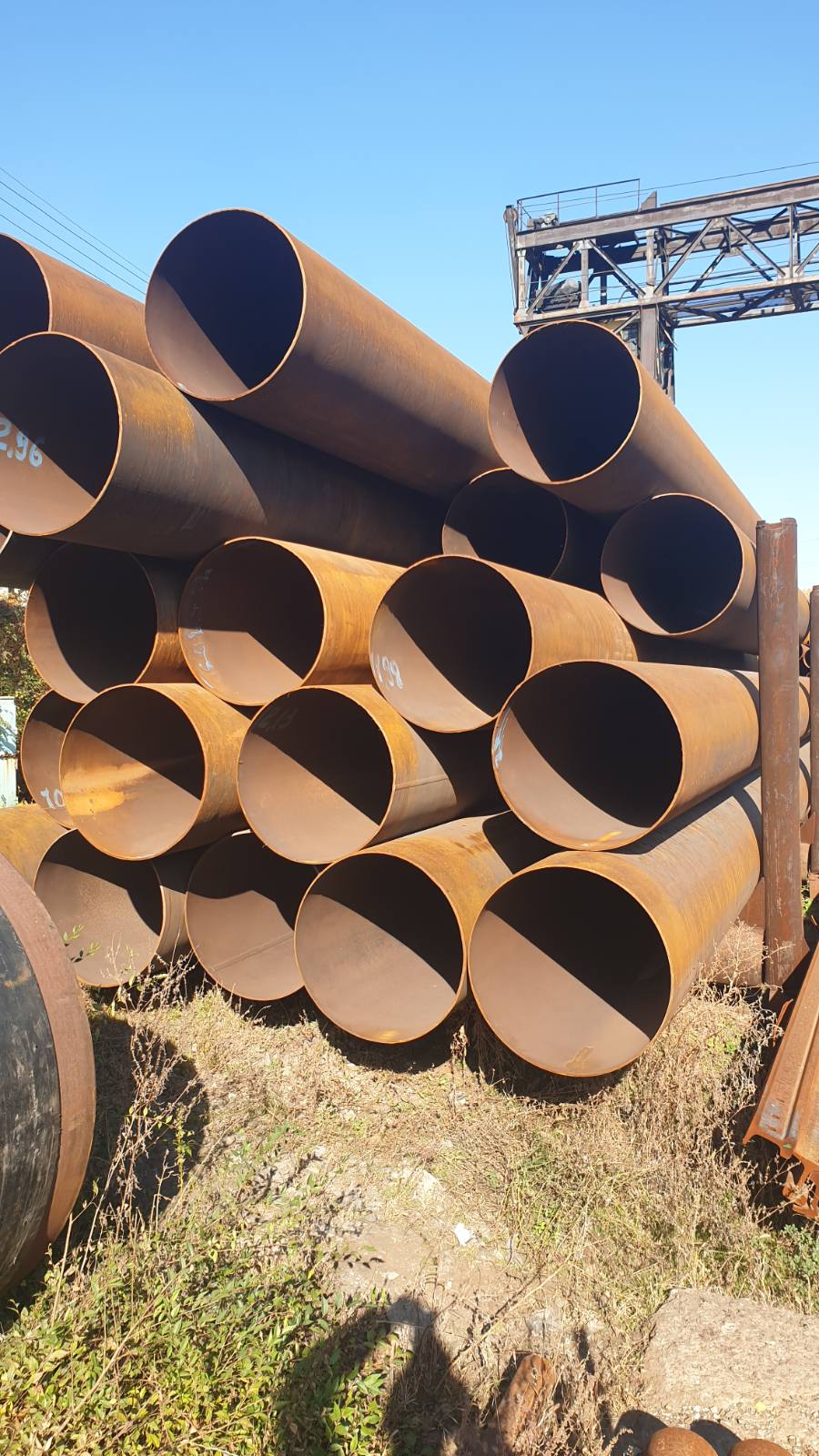 Труба б. у ф720х10-9