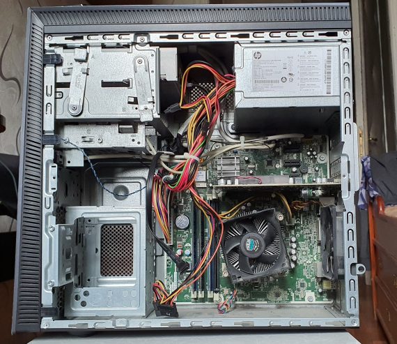 Настольный компьютер HP (Hewlett-Packard). Бу. на запчасти
