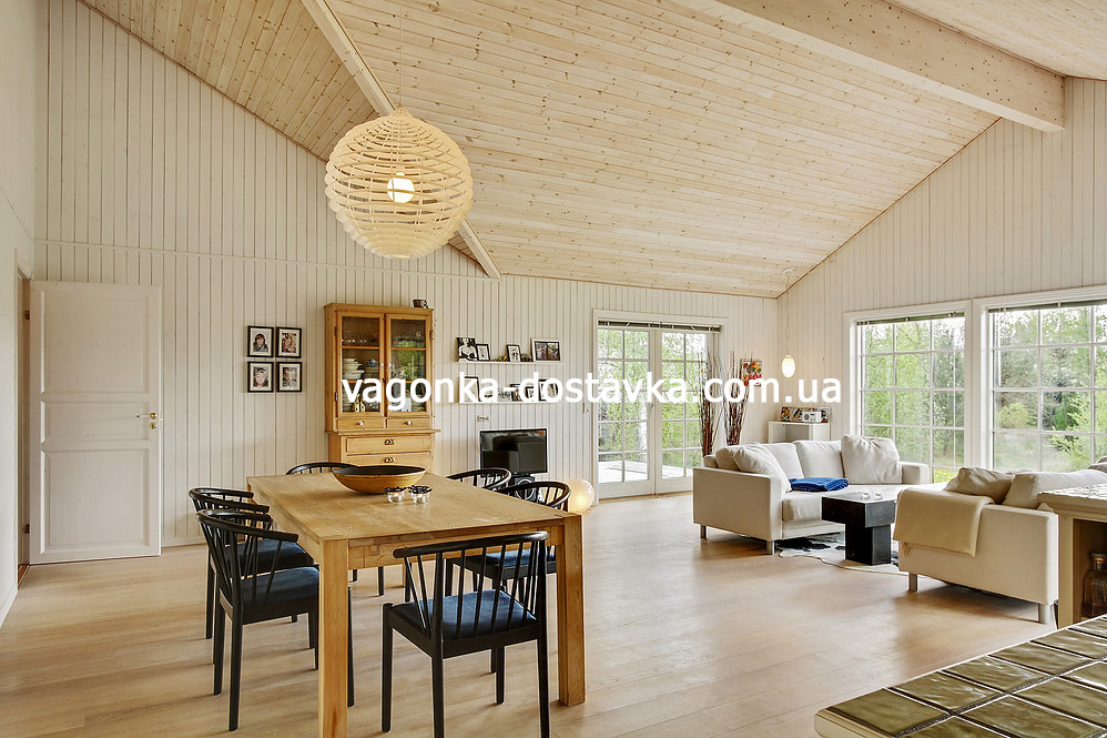 Вагонка Полтава сосна,  ольха,  липа