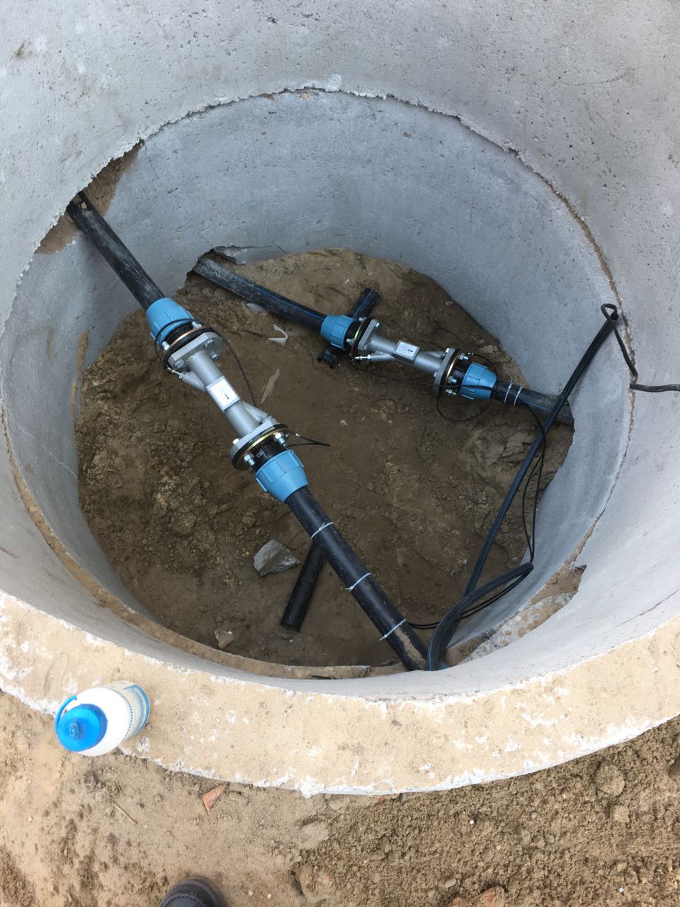 Витратомір лічильник ультразвуковий для артезіанських свердловин диспе