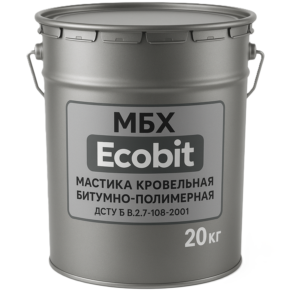 МБХ Ecobit Мастика покрівельна бітумно-полімерна  20 кг